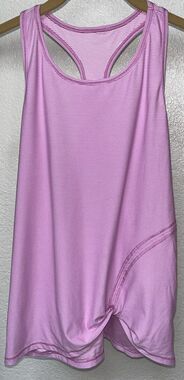 All In Motion Race back Tank Top Pink Women Sz L (10/12)